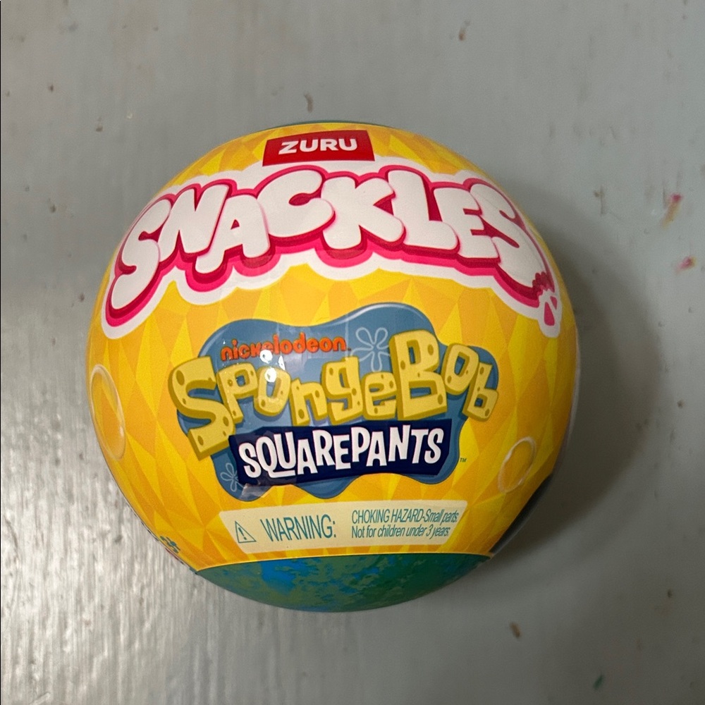 Snackles SpongeBob SquarePants Doll - Yellow - Picture 10 of 10